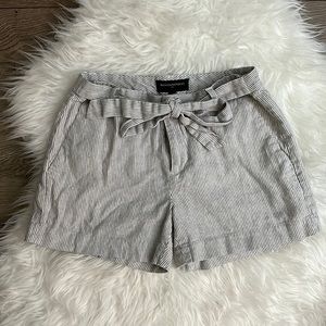 Banana Republic Striped Shorts with Bow Size 0